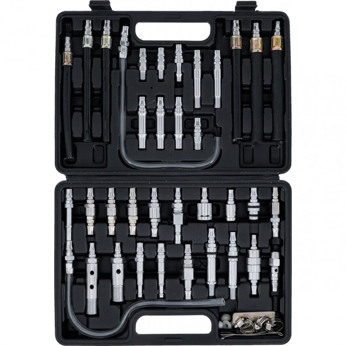 Adapterių rinkinys, automatinės pavarų dėžės alyvos keitimo ir plovimo agregatui (BGS 7082) 35vnt. Adapterių rinkinys, automatinės pavarų dėžės alyvos keitimo ir plovimo agregatui (BGS 7082) 35vnt.
