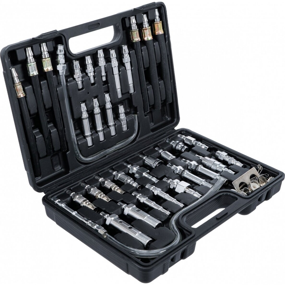 Adapterių rinkinys, automatinės pavarų dėžės alyvos keitimo ir plovimo agregatui (BGS 7082) 35vnt. 2 Adapterių rinkinys, automatinės pavarų dėžės alyvos keitimo ir plovimo agregatui (BGS 7082) 35vnt. 2