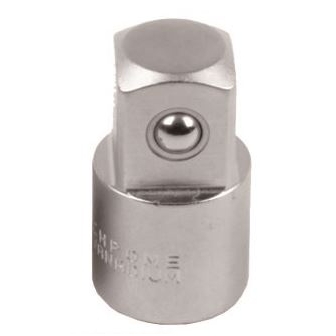 Adapteris galvutėms Cr-V, 1/2"(F) x 3/4" (M) Adapteris galvutėms Cr-V, 1/2"(F) x 3/4" (M)