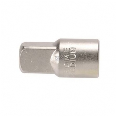 Adapteris galvutėms Cr-V, 3/8" F x 1/2" M Adapteris galvutėms Cr-V, 3/8" F x 1/2" M