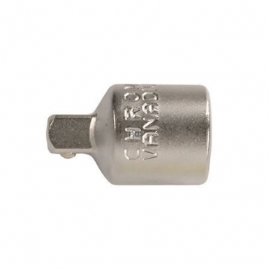 Adapteris galvutėms Cr-V, 3/8" F x 1/4" M Adapteris galvutėms Cr-V, 3/8" F x 1/4" M