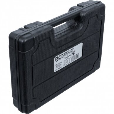 Adapterių rinkinys, automatinės pavarų dėžės alyvos keitimo ir plovimo agregatui (BGS 7082) 35vnt. 5 Adapterių rinkinys, automatinės pavarų dėžės alyvos keitimo ir plovimo agregatui (BGS 7082) 35vnt. 5