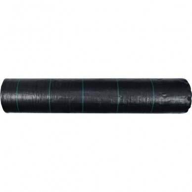 Agroplėvelė juoda 90 g/m² 1.6x10m. Agroplėvelė juoda 90 g/m² 1.6x10m.
