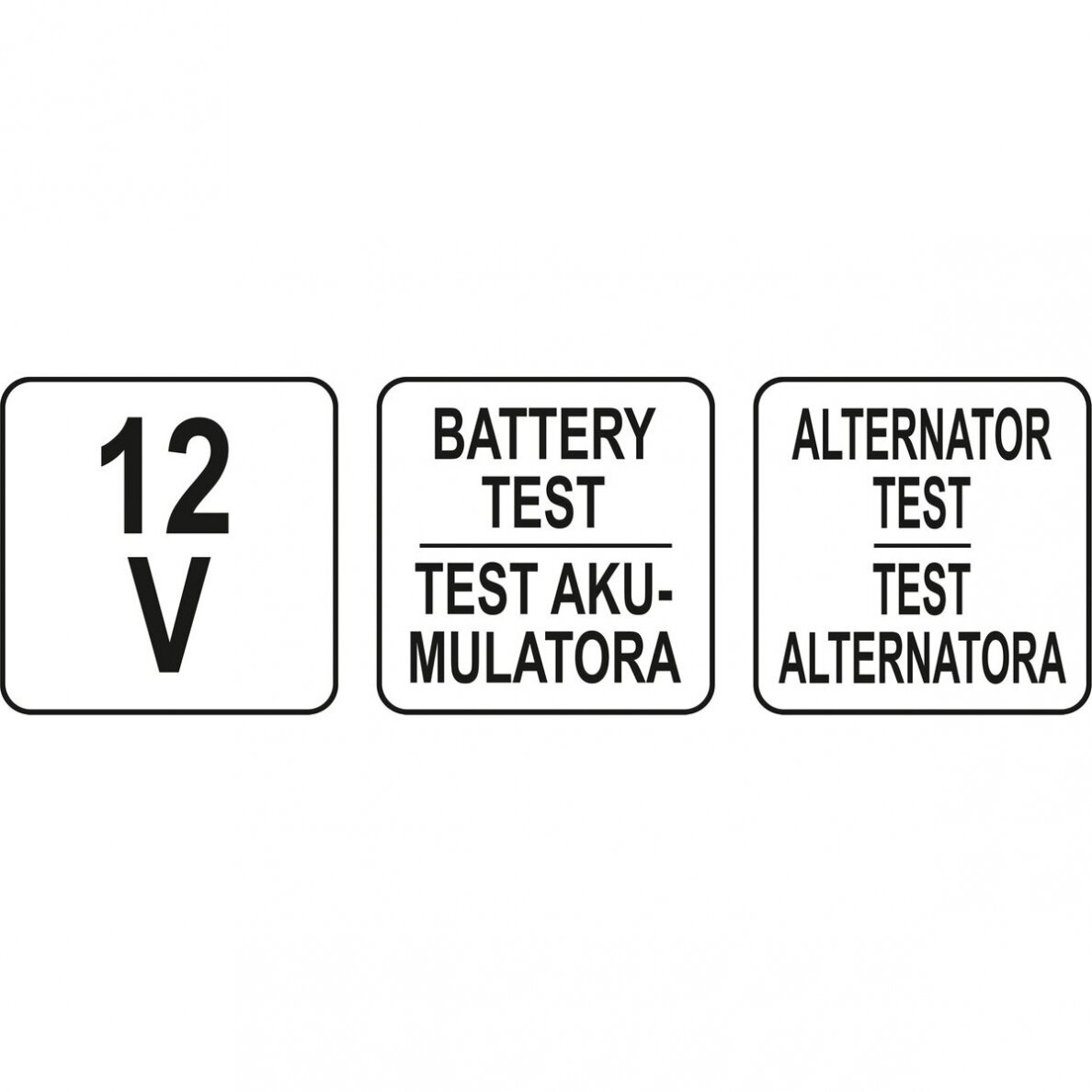 Akumuliatoriaus ir generatoriaus testeris 4 Akumuliatoriaus ir generatoriaus testeris 4