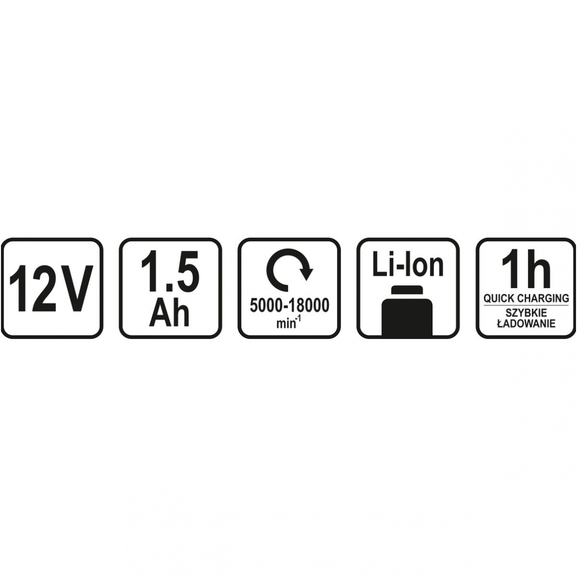 Akumuliatorinis daugiafunkcinis įrankis 12V 1,5 AH LI-ION 6 Akumuliatorinis daugiafunkcinis įrankis 12V 1,5 AH LI-ION 6