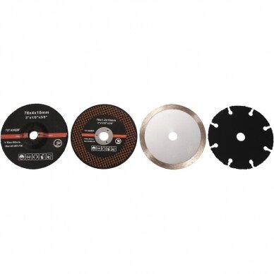 Akumuliatorinis bešepetėlinis pjoviklis 76mm. be baterijos 4 Akumuliatorinis bešepetėlinis pjoviklis 76mm. be baterijos 4