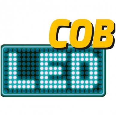 Akumuliatorinis šviesos diodų prožektorius W COB 300LM. 6