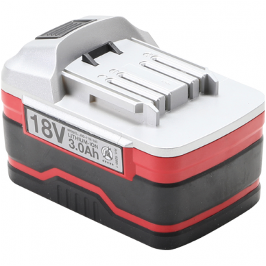 Akumuliatorius/baterija | Li-Ion 18 V DC/3,0 Ah veržliarakčiui 9260 Akumuliatorius/baterija | Li-Ion 18 V DC/3,0 Ah veržliarakčiui 9260