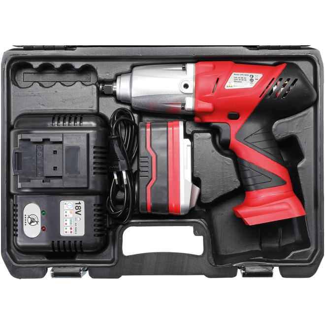 Akumuliatorinis smūginis veržliaraktis 420Nm maks. 2000rpm.,18V 3 Akumuliatorinis smūginis veržliaraktis 420Nm maks. 2000rpm.,18V 3