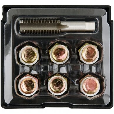 Alyvos išleidimo srauto remonto komplektas M15 x 1,5mm. 1 Alyvos išleidimo srauto remonto komplektas M15 x 1,5mm. 1