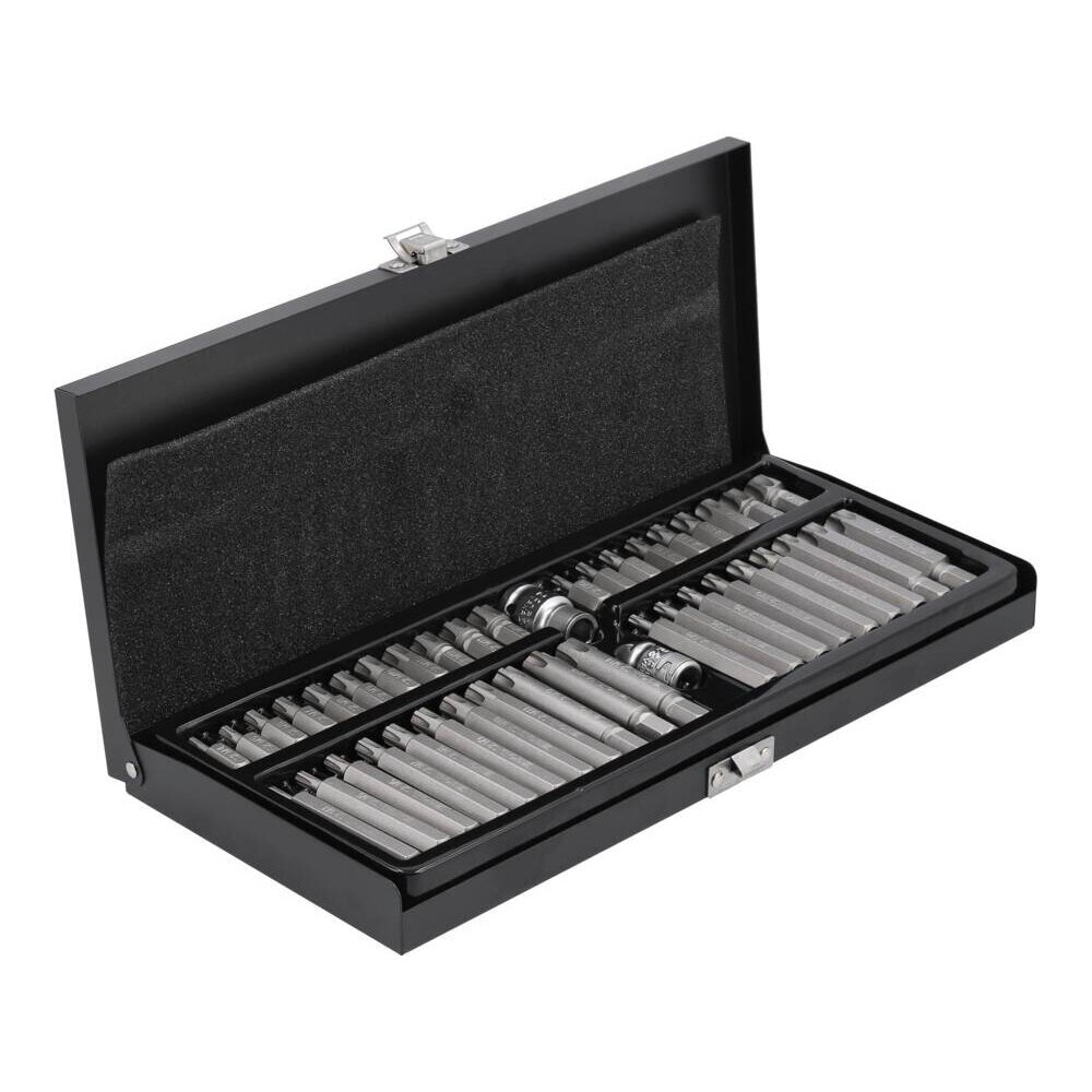 Antgalių rinkinys Ribe / T-Star (Torx) su skyle 42vnt. 2 Antgalių rinkinys Ribe / T-Star (Torx) su skyle 42vnt. 2
