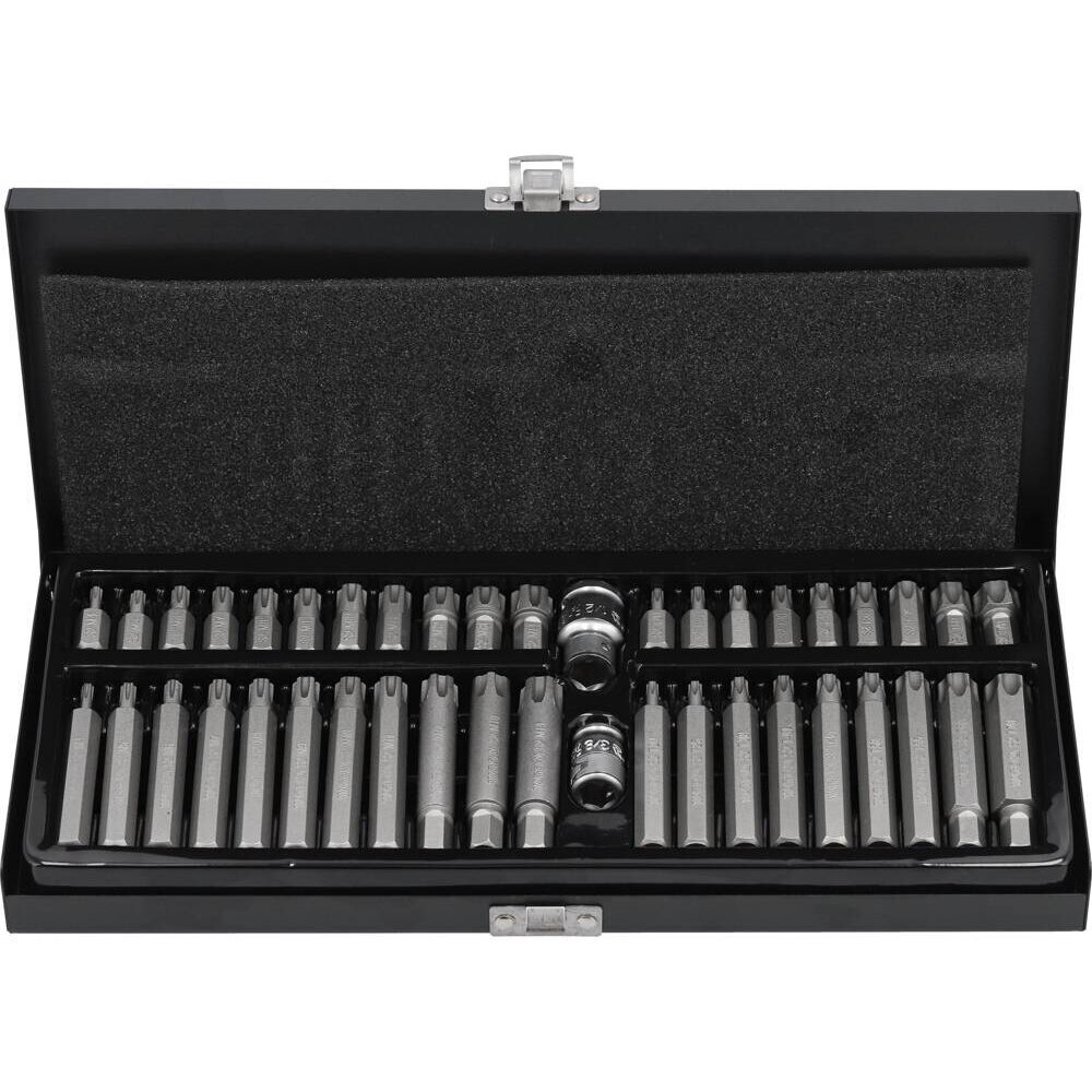 Antgalių rinkinys Ribe / T-Star (Torx) su skyle 42vnt. 1