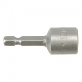 Antgalis -galvutė magnetinė CR-V, 1/4" 12x48 mm