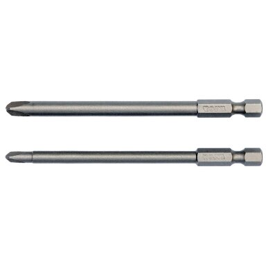 Antgaliai kryžminiai trikampiai 1/4", 2vnt,  NR2 X100mm. NR4 X100mm.