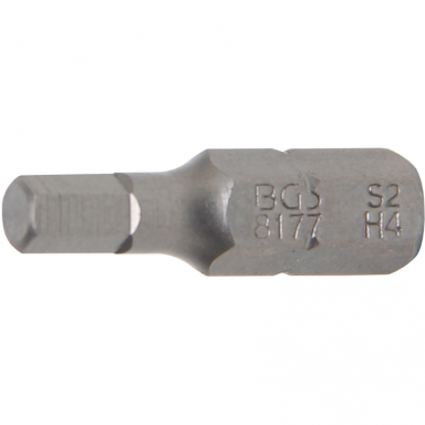 Antgalis 6.3mm. Hex šešiakampis 4mm.
