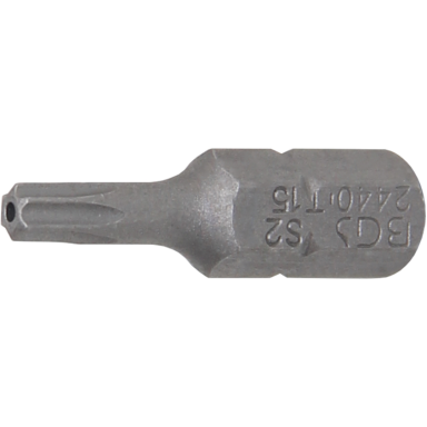 Antgalis 6,3mm. T-Star su skyle (Torx) T15