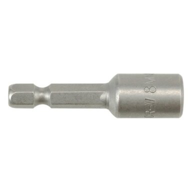 Antgalis -galvutė magnetinė CR-V, 1/4" 8x48 mm Antgalis -galvutė magnetinė CR-V, 1/4" 8x48 mm