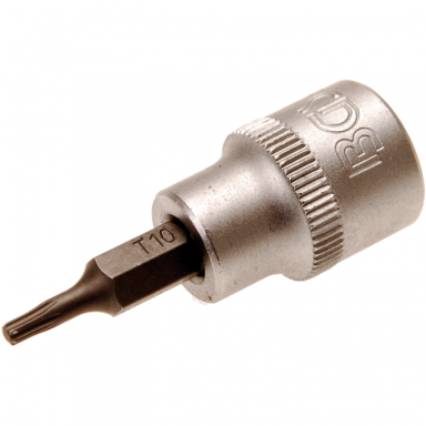 Antgalis įpresuotas į galvutę (3/8") T-Star (Torx) T10