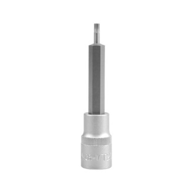 Antgalis įpresuotas į galvutę 1/2", 100 mm ilgio, T20 Antgalis įpresuotas į galvutę 1/2", 100 mm ilgio, T20