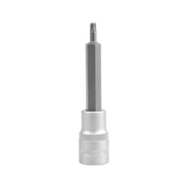 Antgalis įpresuotas į galvutę 1/2", 100 mm ilgio, T25 Antgalis įpresuotas į galvutę 1/2", 100 mm ilgio, T25