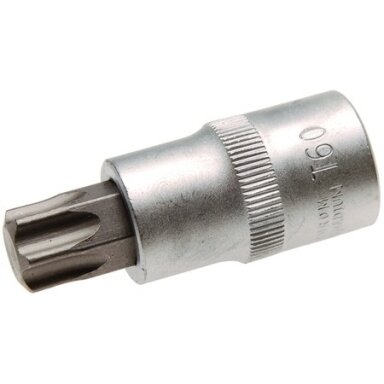 Antgalis įpresuotas į galvutę 12,5mm (1/2") T-Star (Torx) T70 Antgalis įpresuotas į galvutę 12,5mm (1/2") T-Star (Torx) T70