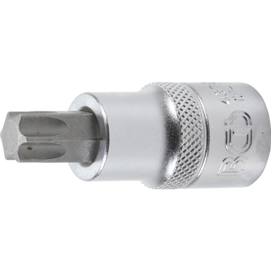 Antgalis įpresuotas į galvutę 12,5mm (1/2")  T-Star (Torx) T55