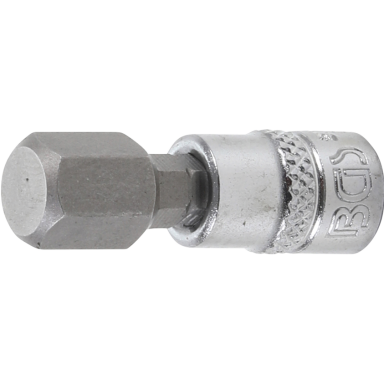 Antgalis įpresuotas į galvutę (1/4") hex šešiakampis 10mm. Antgalis įpresuotas į galvutę (1/4") hex šešiakampis 10mm.