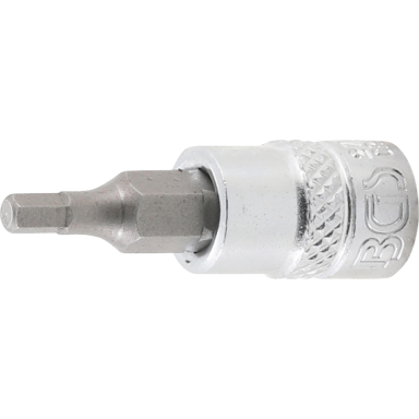 Antgalis įpresuotas į galvutę (1/4") hex šešiakampis 1/8"