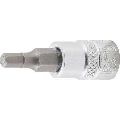 Antgalis įpresuotas į galvutę (1/4") hex šešiakampis 5/32"