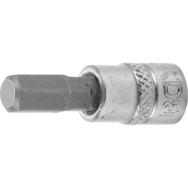 Antgalis įpresuotas į galvutę (1/4") hex šešiakampis 7mm. Antgalis įpresuotas į galvutę (1/4") hex šešiakampis 7mm.