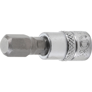 Antgalis įpresuotas į galvutę (1/4") hex šešiakampis 8mm. Antgalis įpresuotas į galvutę (1/4") hex šešiakampis 8mm.