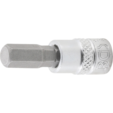 Antgalis įpresuotas į galvutę (1/4") hex šešiakampis 9/32"
