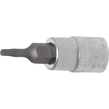 Antgalis įpresuotas į galvutę (1/4") T-Star (Torx) T9