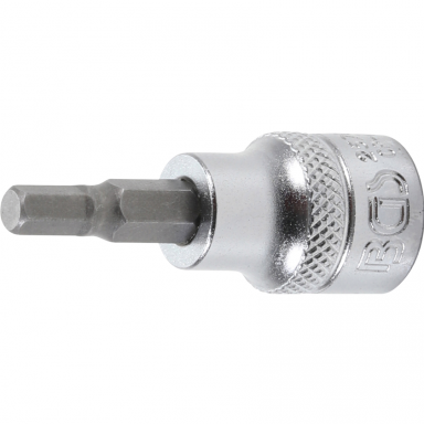 Antgalis įpresuotas į galvutę (3/8") hex šešiakampis 5mm.
