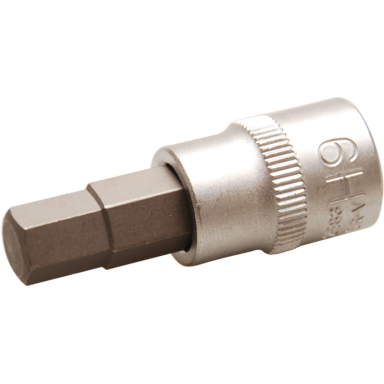 Antgalis įpresuotas į galvutę (3/8") hex šešiakampis 9mm.