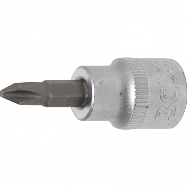 Antgalis įpresuotas į galvutę (3/8") Kryžminis PH2