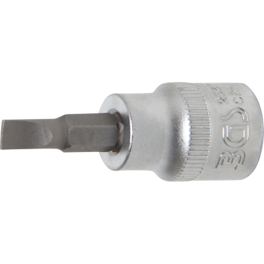 Antgalis įpresuotas į galvutę (3/8") Plokščias SL 5.5mm.
