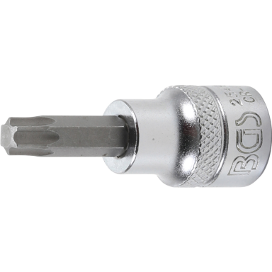 Antgalis įpresuotas į galvutę (3/8") T-Star (Torx) T30