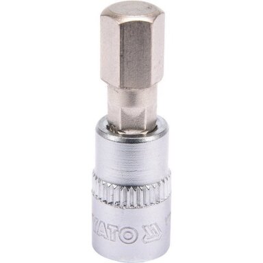 Antgalis įpresuotas į galvutę 6,3mm. (1/4") hex šešiakampis 8mm.