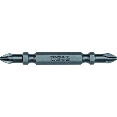Antgalis kryžminis dvipusis 1/4"x65mm,  PH2-PH2, S2 50 vnt.