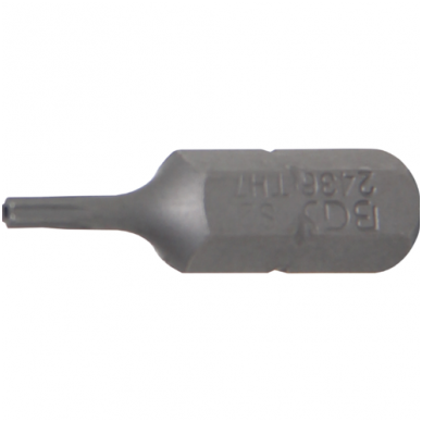 Antgalis 6,3mm. T-Star su skyle (Torx) T7 Antgalis 6,3mm. T-Star su skyle (Torx) T7