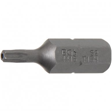 Antgalis 8mm. (5/16") T-star su skyle (Torx) T20 Antgalis 8mm. (5/16") T-star su skyle (Torx) T20