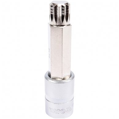 Antgalis įpresuotas į galvutę 1/2", M17 x 100mm. Antgalis įpresuotas į galvutę 1/2", M17 x 100mm.