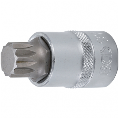 Antgalis įpresuotas į galvutę 12,5mm (1/2") Spline (XZN) M18 Antgalis įpresuotas į galvutę 12,5mm (1/2") Spline (XZN) M18
