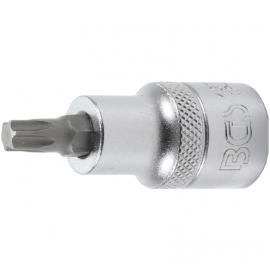 Antgalis įpresuotas į galvutę 12,5mm (1/2") T-Star (Torx) T40 Antgalis įpresuotas į galvutę 12,5mm (1/2") T-Star (Torx) T40
