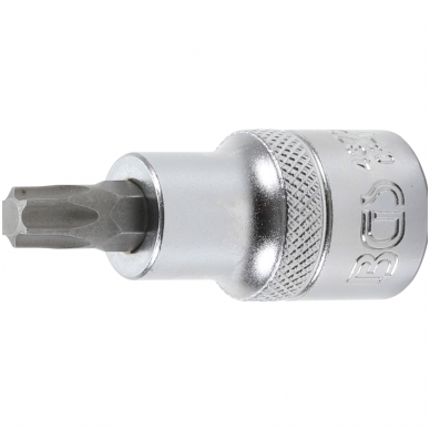 Antgalis įpresuotas į galvutę 12.5mm (1/2") T-Star (Torx) T45 Antgalis įpresuotas į galvutę 12.5mm (1/2") T-Star (Torx) T45