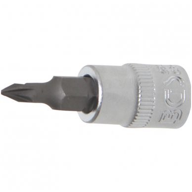 Antgalis įpresuotas į galvutę (1/4") Kryžminis PZ0 Antgalis įpresuotas į galvutę (1/4") Kryžminis PZ0
