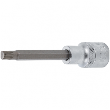 Antgalis įpresuotas į galvutę ilgis 100 mm 12,5mm (1/2") Spline (XZN) M8 Antgalis įpresuotas į galvutę ilgis 100 mm 12,5mm (1/2") Spline (XZN) M8