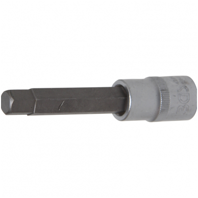 Antgalis įpresuotas į galvutę ilgis 100mm. 12,5mm. (1/2") hex šešiakampis 11mm. Antgalis įpresuotas į galvutę ilgis 100mm. 12,5mm. (1/2") hex šešiakampis 11mm.