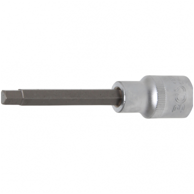 Antgalis įpresuotas į galvutę ilgis 100mm.12,5 mm (1/2") hex šešiakampis 7mm. Antgalis įpresuotas į galvutę ilgis 100mm.12,5 mm (1/2") hex šešiakampis 7mm.